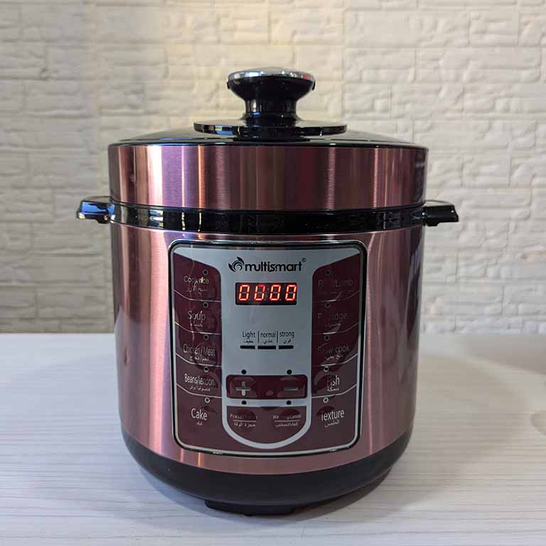 COCOTTE ELECTRIQUE MULTISMART كوكوطة كهربائية بقوة 1000 واط و سعة 6 لتر