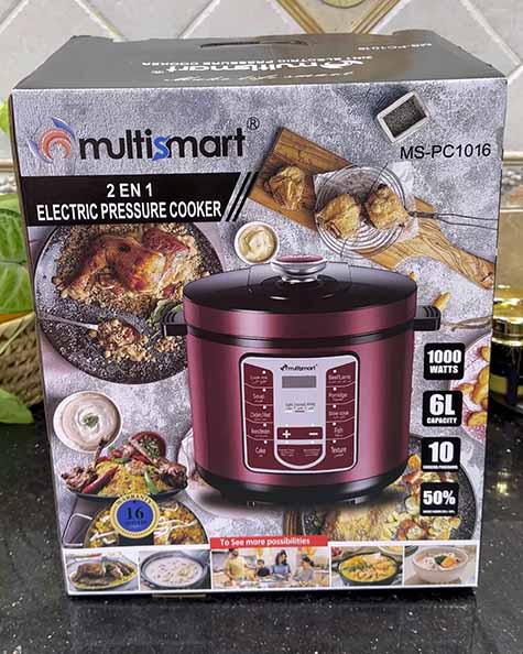 COCOTTE ELECTRIQUE MULTISMART كوكوطة كهربائية بقوة 1000 واط و سعة 6 لتر