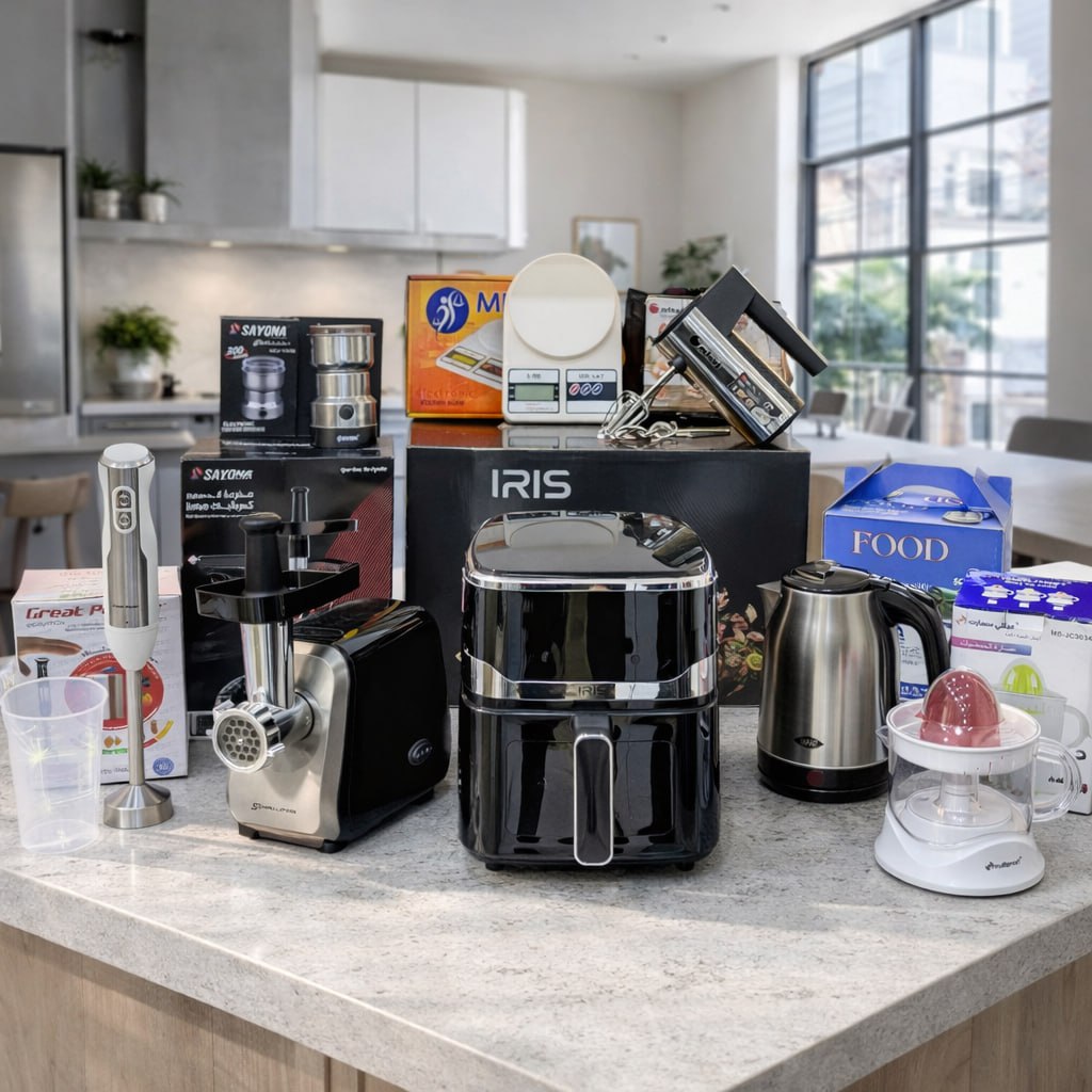 PACK 8 PIECES INOX IRIS (095) أقوى العروض بأفضل الأسعار بمناسبة إقتراب شهر رمضان وضمان على كل المنتجات