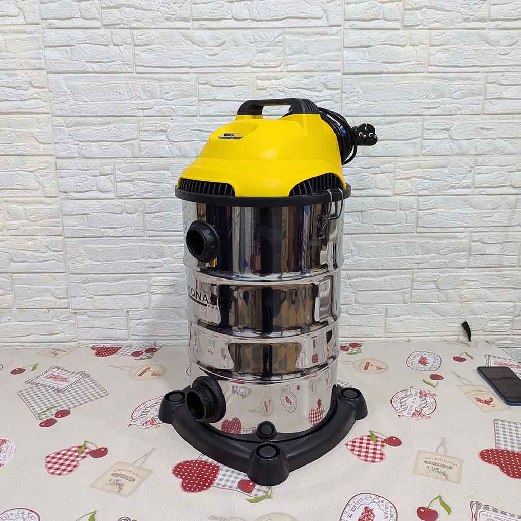 🟡 ASPIRATEUR SONASHI + SOUFFLEUR 30L 1600Watts