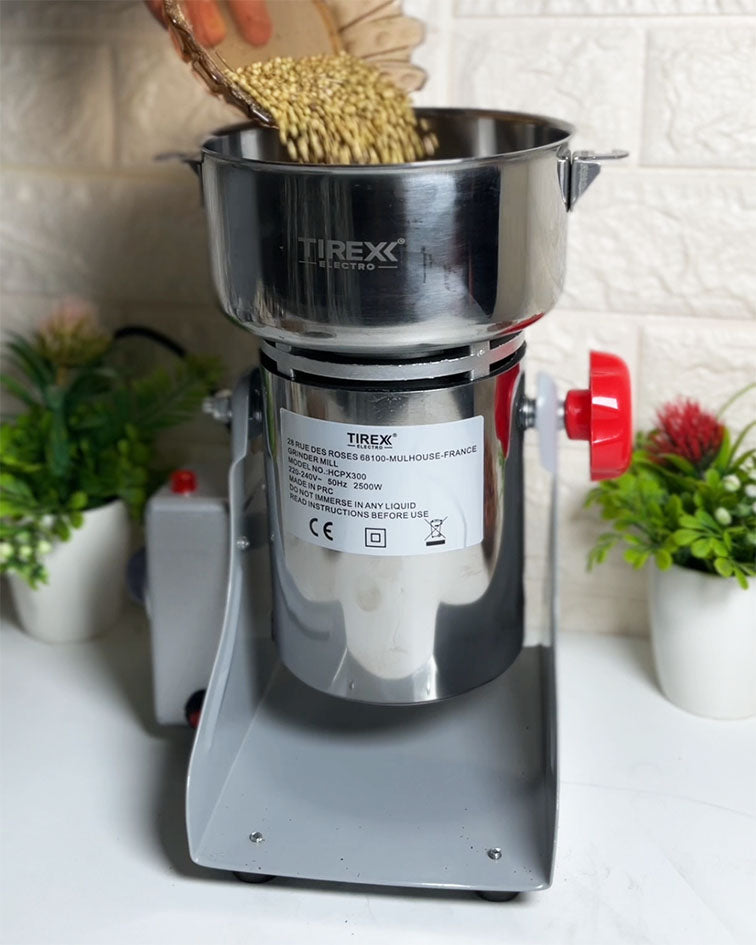 آلة طحن التوابل و المكسرات من الماركة الفرنسية تيراكس MOULIN A EPICE TIREX ELECTRO FRANCAIS