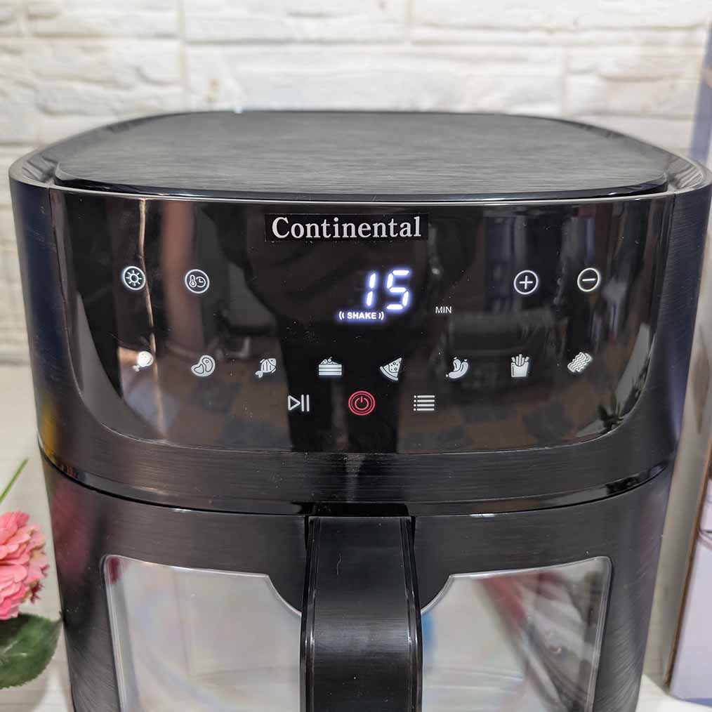 FRITEUSE CONTINENTAL 6 L 1500WATT ✔️مع مقلاة كونتينونتال الهوائية 6 لتر بقوة 1500 واط وددعي الزيت واقللبي صحتك للأفضل