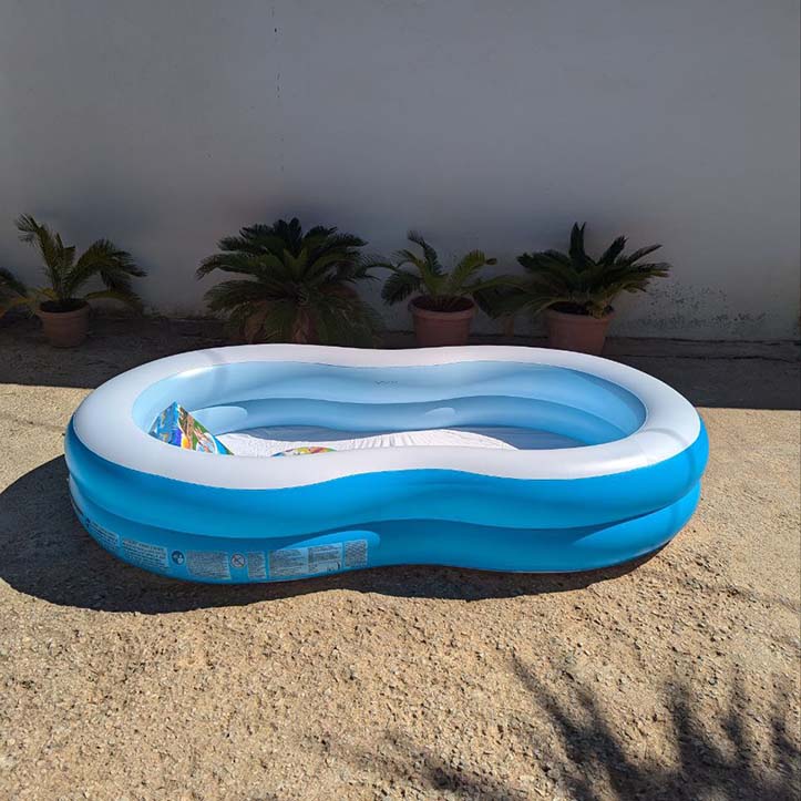 Piscine Gonflable Bestway La Playa حوض سباحة حجم عائلي + 4 هدايا مجانية
