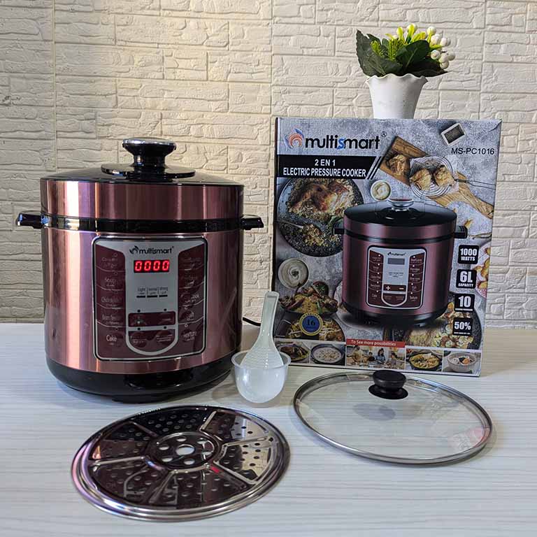 COCOTTE ELECTRIQUE MULTISMART كوكوطة كهربائية بقوة 1000 واط و سعة 6 لتر