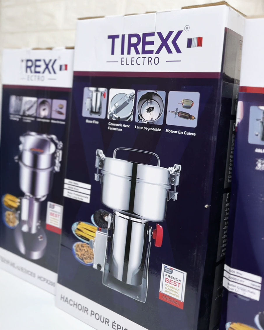 آلة طحن التوابل و المكسرات من الماركة الفرنسية تيراكس MOULIN A EPICE TIREX ELECTRO FRANCAIS