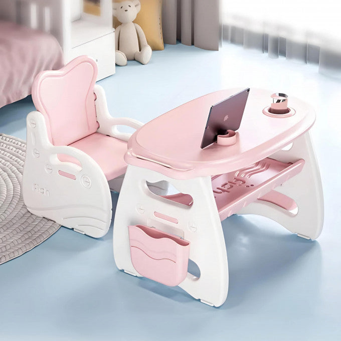 طاولة دراسية للأطفال + 2 في 1 + كرسي و مفاجئة باطل 😍BUREAU D'ENFANT AVEC CHAISE😍 + CADEAU