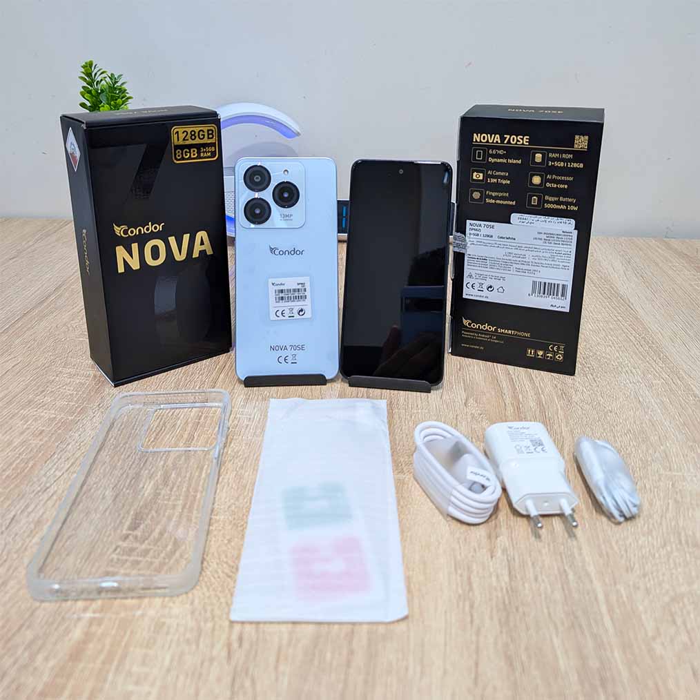 أفضل هاتف من ناحية السعر مع المميزات من العملاق كوندور NOVA 70 SE