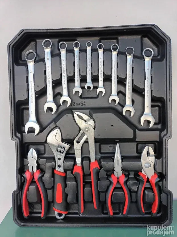 CAISSE A OUTIL 399 PIECES حقيبة معدات للصيانة مكونة من 399 قطعة