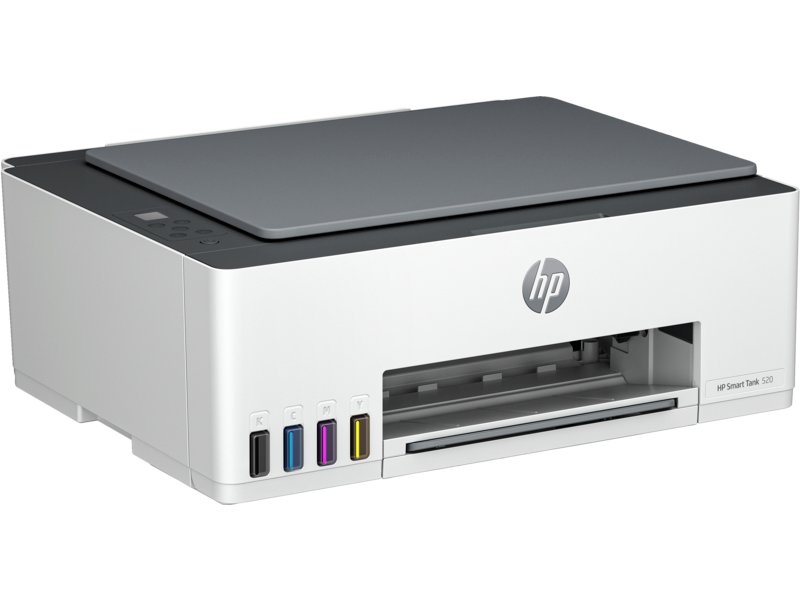 Imprimante HP SMART 520 multifunction 3en 1 (impression, scanner, photocopies) réservoir + 2 cadeaux gratuit