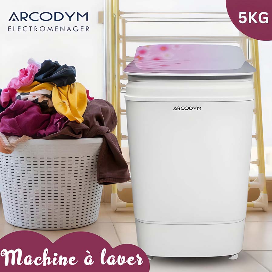 MACHINE A LAVER ARCODYM 5KG SEMI AUTOMATIQUE غسالة نصف أوتوماتيكية