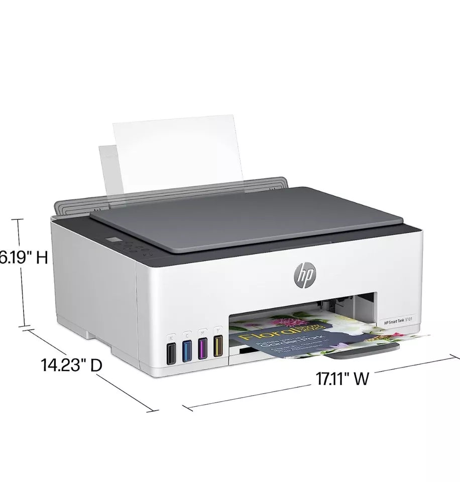 Imprimante HP SMART 520 multifunction 3en 1 (impression, scanner, photocopies) réservoir + 2 cadeaux gratuit
