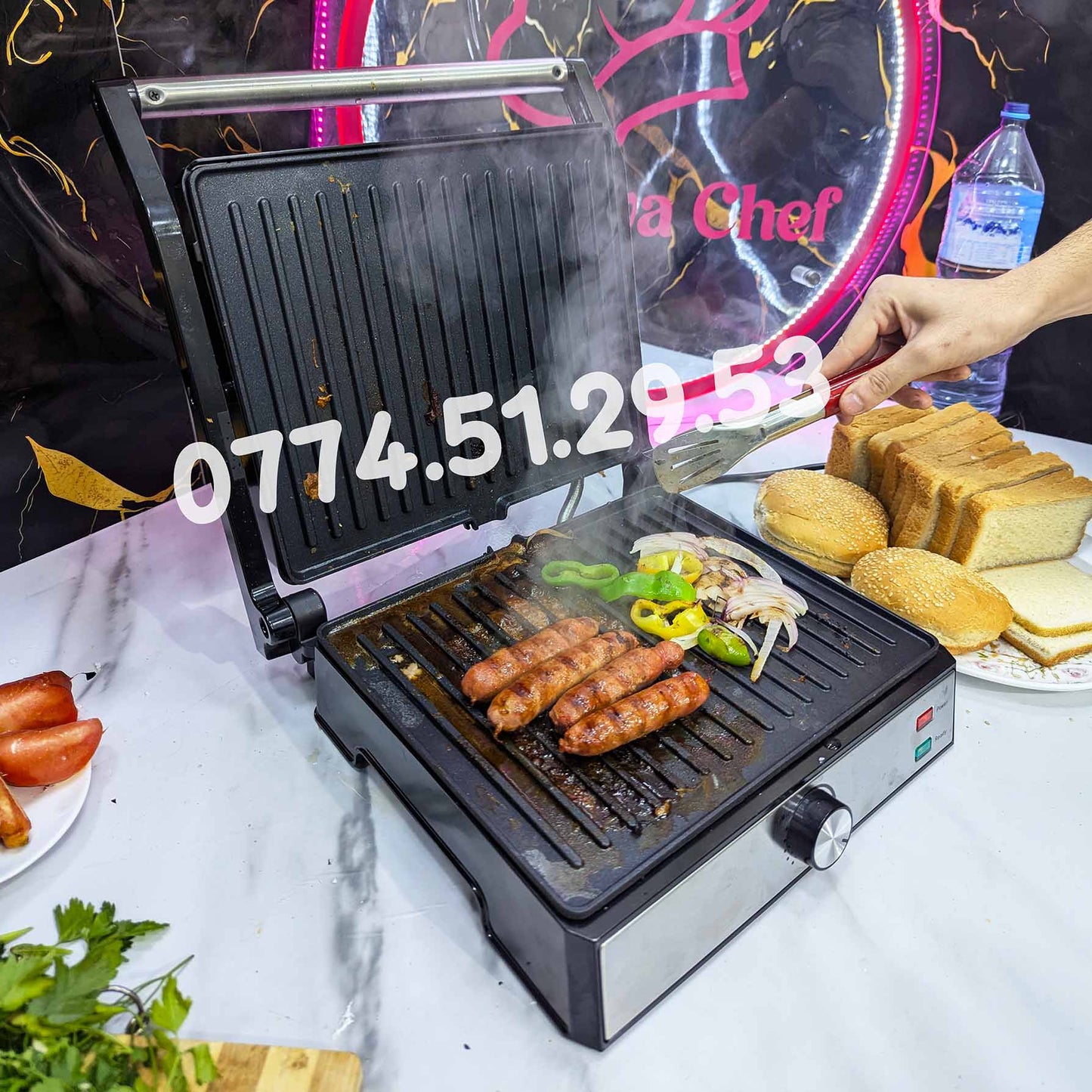 (R) PANINEUSE MULTISMART 180° 2000W بانينوز و شواية في نفس الوقت ميلتي سمارت  (114)