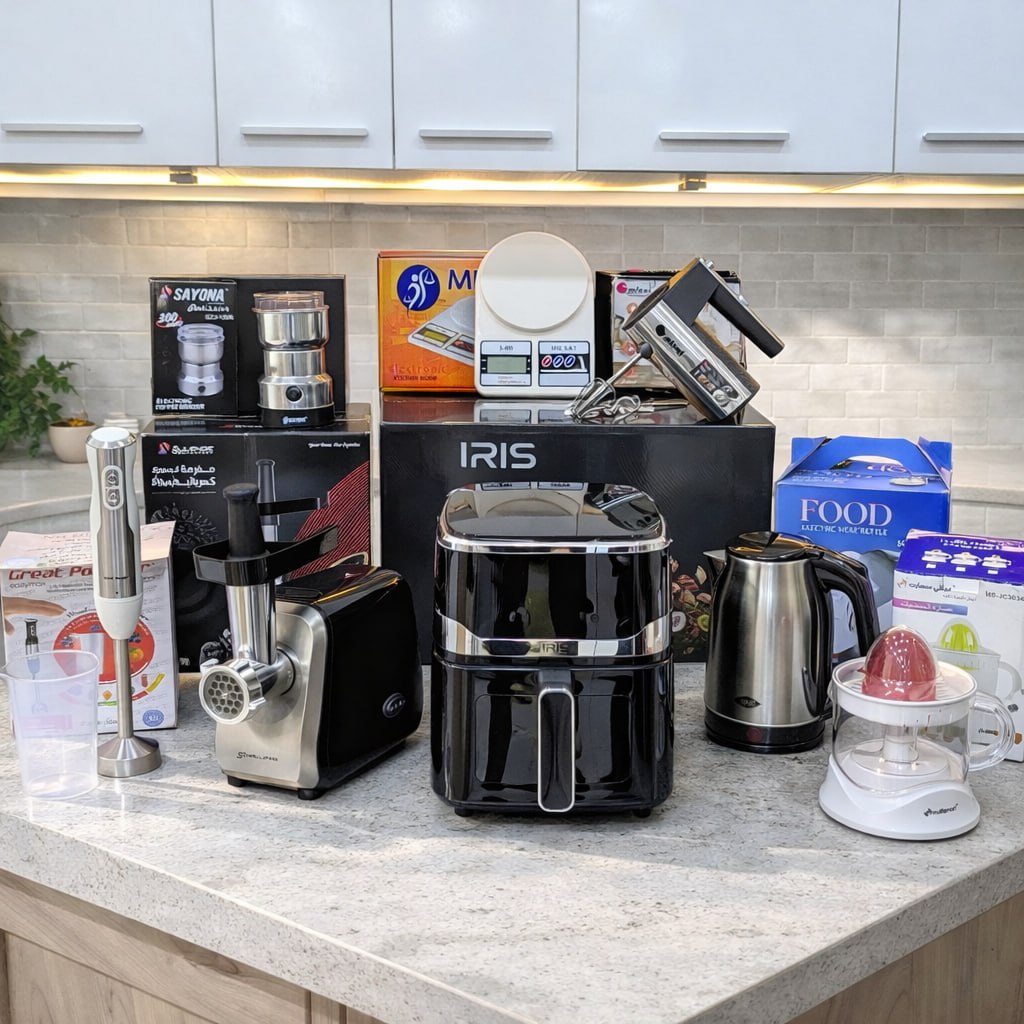 PACK 8 PIECES INOX IRIS (095) أقوى العروض بأفضل الأسعار بمناسبة إقتراب شهر رمضان وضمان على كل المنتجات