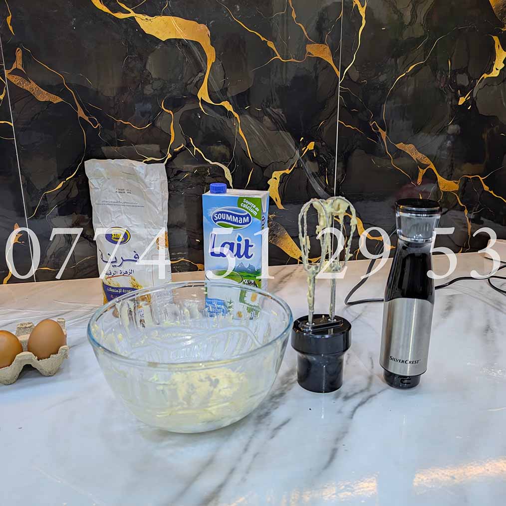 BRAS MIXEUR SILVER CREST 6 EN 1 1000 WATT 5 VITESSE (104)  خلاط واحد متعدد الخدمات ب 6 وظائف بقوة 1000 واط