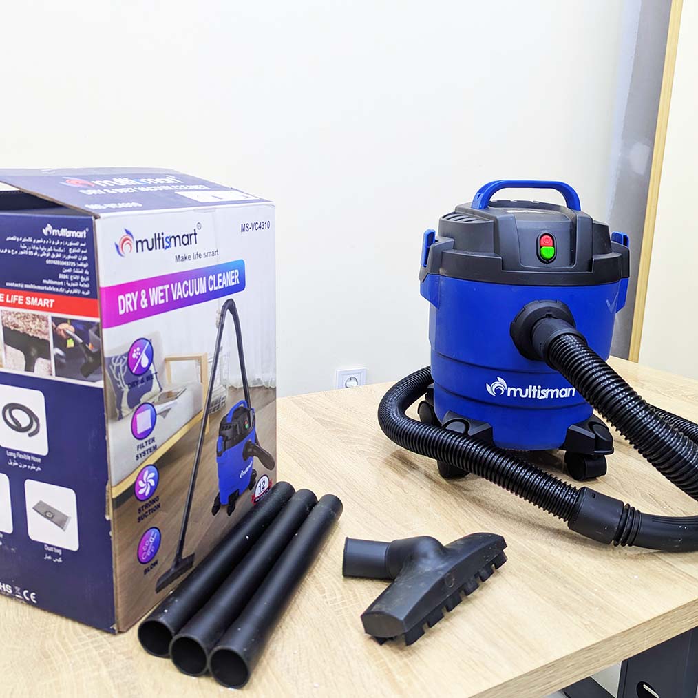 Aspirateur Multismart 2 En 1 10 litre  أسبيراتور 2 في 1 ميلتي سمارت صغير و محاينو كبار