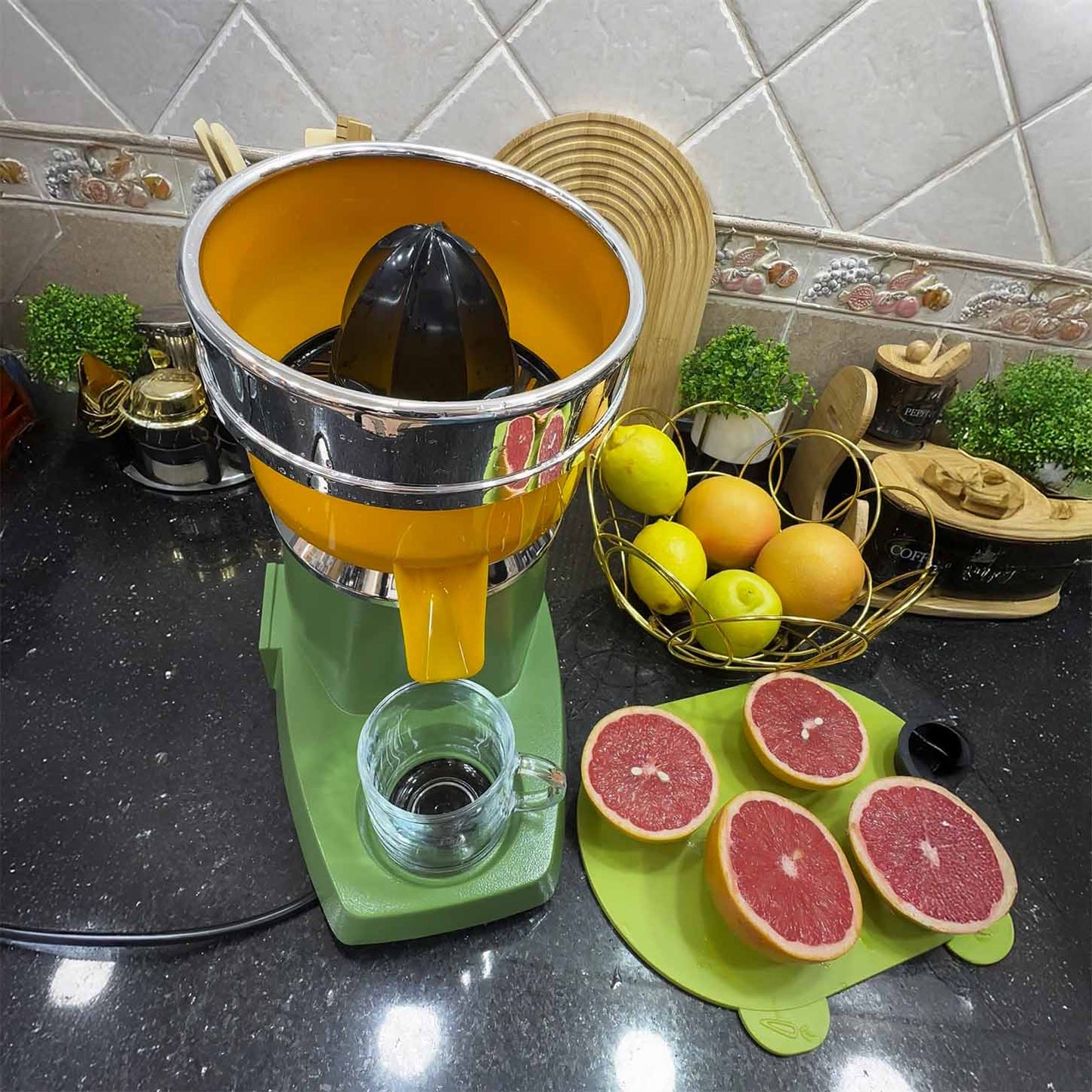 Elite Juicer 🥤🍷  عصّارة إيليت الإحترافية للحمضيات برتقال🍊 ليمون🍋 مندرين 🍊 و 🍅 رمان