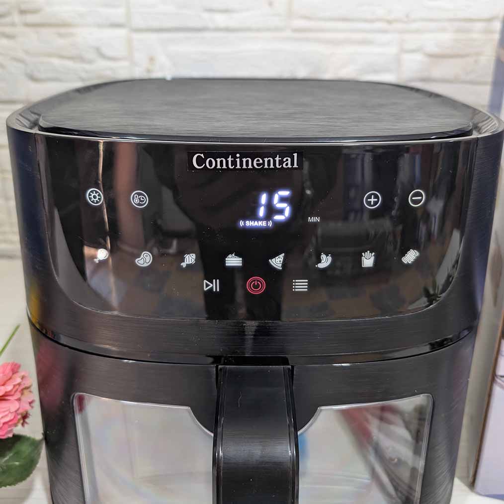 FRITEUSE CONTINENTAL 6 L 1500WATT  ✔️مع مقلاة كونتينونتال الهوائية 6 لتر بقوة 1500 واط وددعي الزيت واقللبي صحتك للأفضل