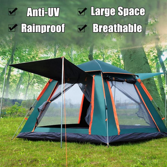 Tente Camping en Plein-air (Voyage Plage Forêt ) adapté jusqu'à 6 personne خيمة (كامبينق) للخرجات والتخييم