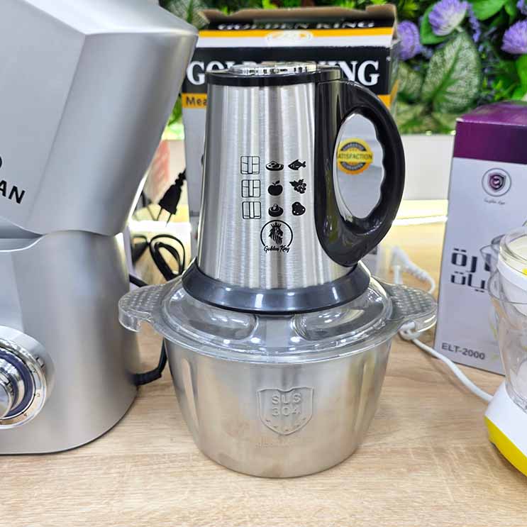 PACK INOX 6 PIECES ELECTROMENAGER (080) أقوى تجميعة حصرية ب 6 أجهزة كهرومنزلية إينوكس و ضمان على كامل المنتجات