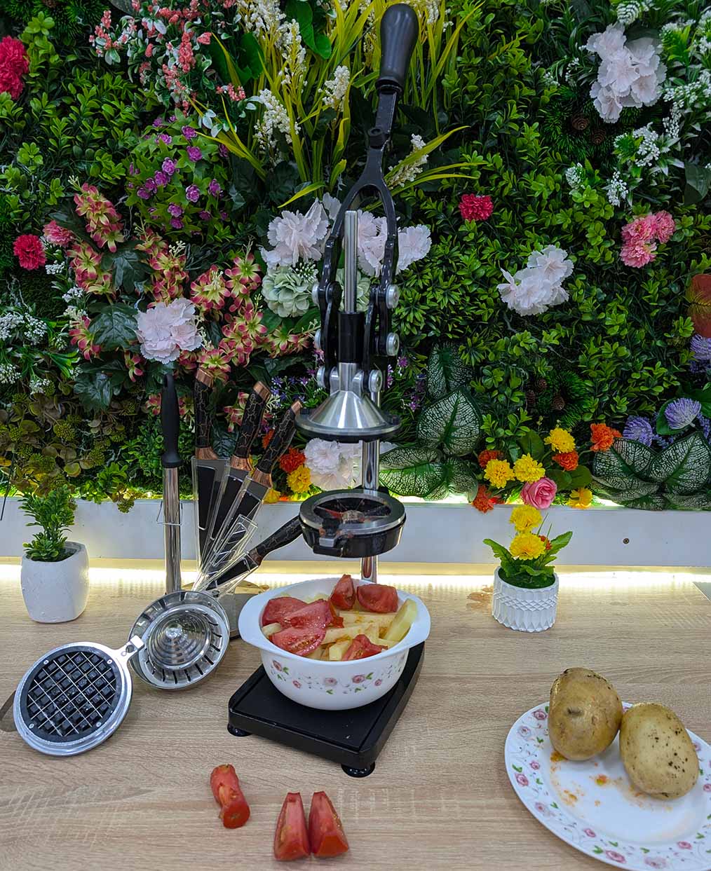 PRESSE AGRUMES MATRIX 3 EN 1 عصارة ماتريكس 3 في 1 تعصر و تقطع الخضر و الفواكه🍊🍋أصلية حجم كبير