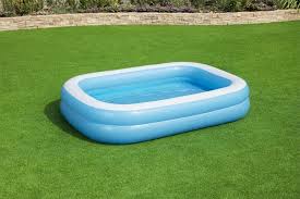 Piscine Gonflable Océan Bestway 262x175x56cm + Pompe حوض سباحة حجم عائلي + 4هدايا مجانية